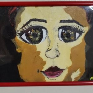 Beautiful Acrylic Painting Custom Frame